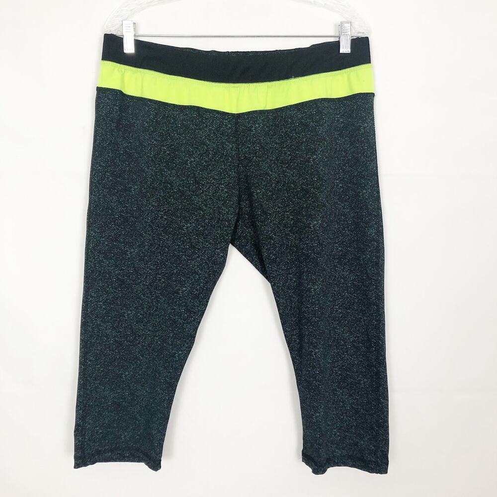 Love Nation Womens Pull On Crop Leggings 2XL Activewear Lounge Casual Walking